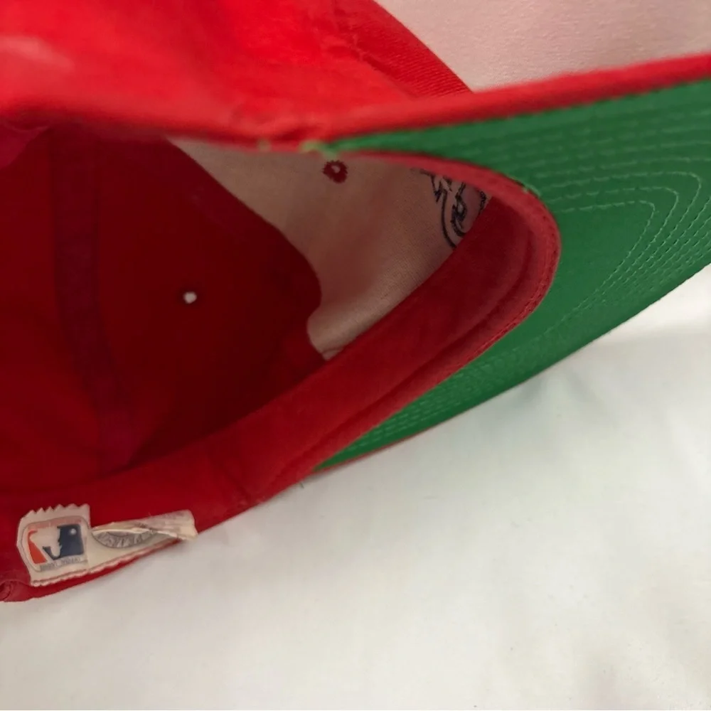 Vintage St Louis Cardinals Drew Pearson Sof’ Bill Snapback Hat Cap MLB Baseball - Picture 10 of 15